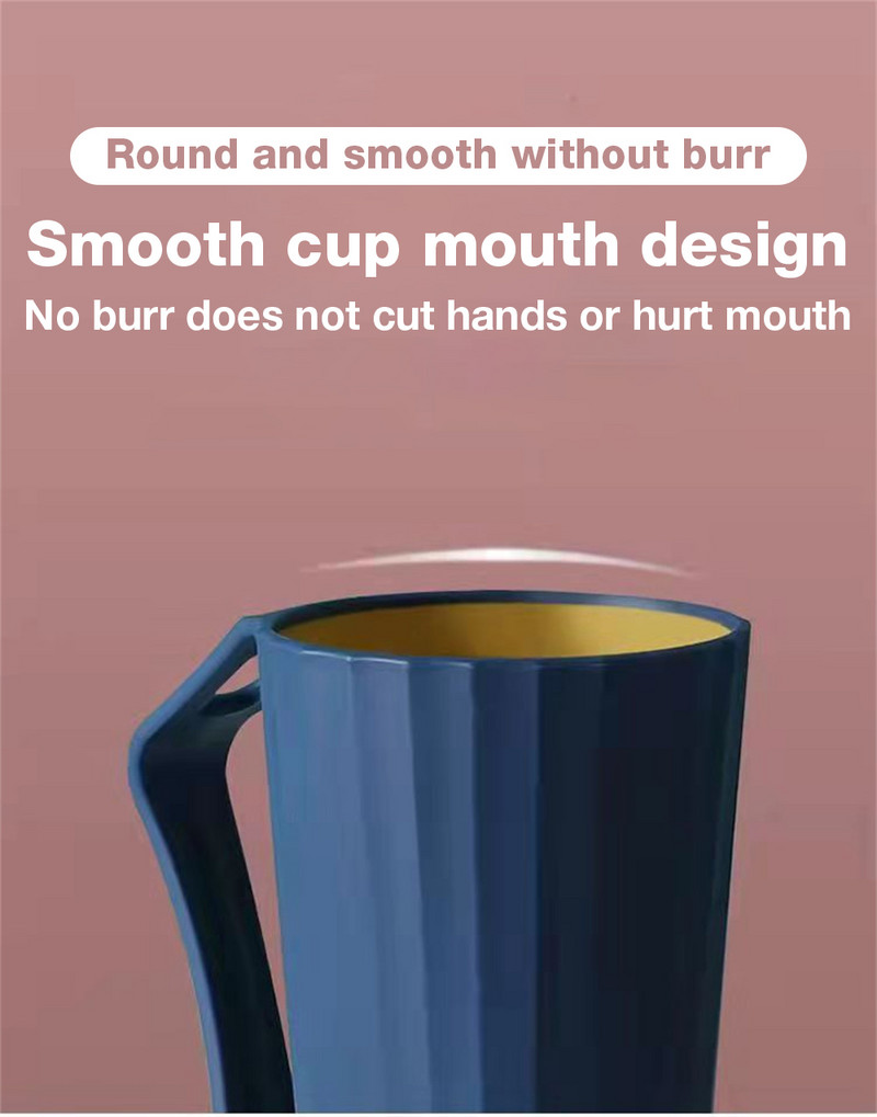 Jauns lielas ietilpības vannas istabas mutes skalojamā līdzekļa suku kauss, vannas istabas piederumi