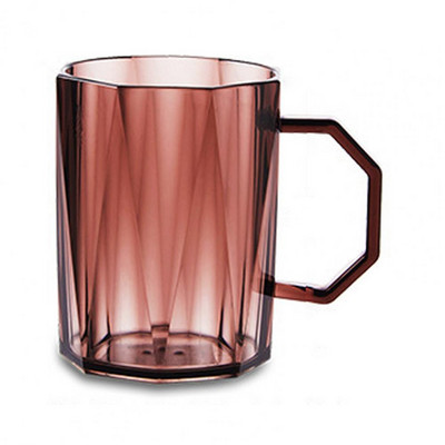 Lieliska mazgāšanas krūze, bez smakas, ērti satverama plastmasas zobu birstes krūze ar rokturi