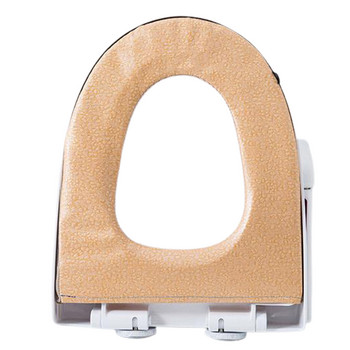 Подложка за тоалетна седалка с дръжка, анимационна котешка възглавница, гладък цип, домакински удебеляващ универсален инструмент за покриване на тоалетна седалка