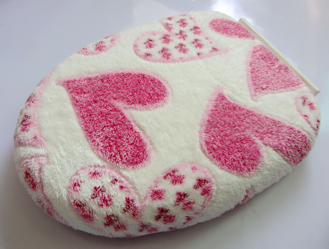 Kompleti od dva dijela pamučna linter navlaka za WC dasku i prostirka Set za kupaonicu ukrasne navlake za WC dasku poklopci Promocije