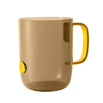 Čašica za ispiranje usta Prozirna čašica za pranje s ručkom Jednostavne kućne kupaonske čaše Tualetne Prinadležnosti Dropshipping