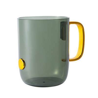 Čašica za ispiranje usta Prozirna čašica za pranje s ručkom Jednostavne kućne kupaonske čaše Tualetne Prinadležnosti Dropshipping