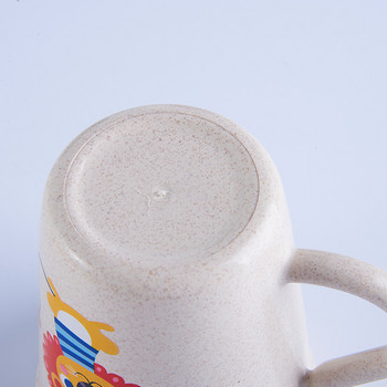 Small Cartoon Drinking Cup Kids Dinosaur Plastic κούπα Βρεφική βούρτσα κύπελλο πλυσίματος δοντιών με λαβή Παιδική κούπα ρόφημα για πρωινό