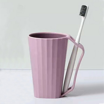 Двуцветна чаша за домашно миене на зъби Най-новите тоалетни принадлежности Чаши за съхранение на едро в скандинавски стил Аксесоари за баня Преносими