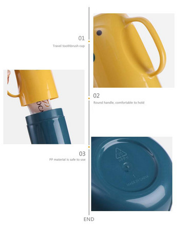 Stable Storage Cup Bathroom Gadget Υψηλής ποιότητας Οδοντόβουρτσα Cup Fashion Box οδοντόκρεμας Χονδρική πώληση αξεσουάρ μπάνιου Creative