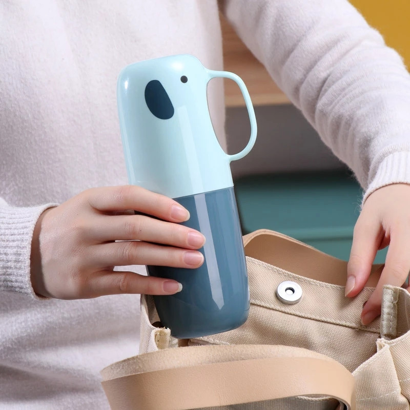 Stabilna šalica za pohranu Kupaonski gadget Visokokvalitetna šalica za četkicu za zube Modna kutija za pastu za zube Veleprodaja Kupaonski dodaci Kreativni