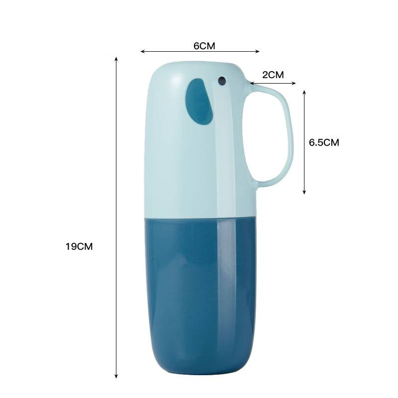 Stabilna šalica za pohranu Kupaonski gadget Visokokvalitetna šalica za četkicu za zube Modna kutija za pastu za zube Veleprodaja Kupaonski dodaci Kreativni