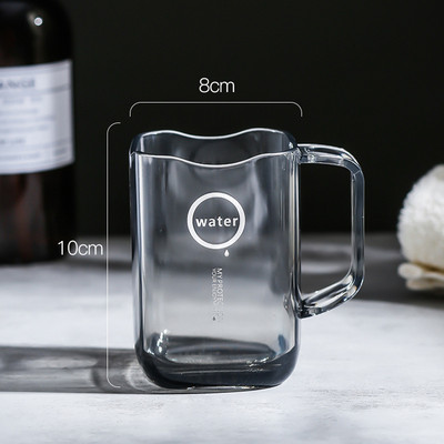 Šalica za pranje četkice za zube Jednostavna plastična prozirni materijal Šalica za četkanje za par Studentski obiteljski set Kućanske potrepštine