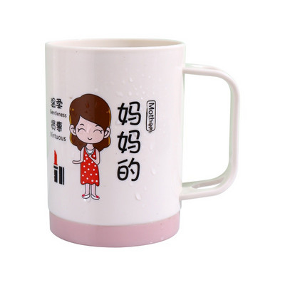 Čašice za četkice za zube s lijepim crtanim uzorcima Vodica za ispiranje usta u kupaonici Kućna putovanja Čašice za držače četkica za zube Kupaonski pribor