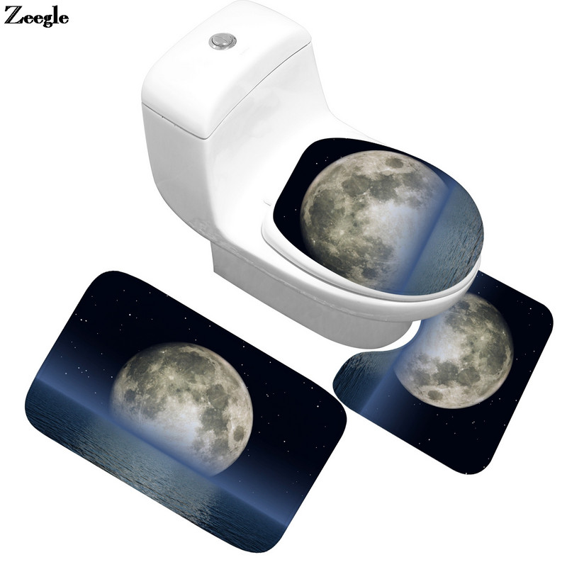 Prostirka za kupaonicu Protuklizna podloga za WC sjedalo Kupaonski tepih Podni tepih od mikrovlakana Upijajući set WC tepiha u obliku slova U