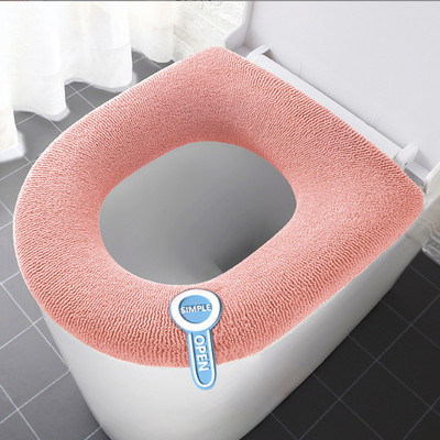 Univerzalna navlaka za WC sjedalo Jastuk za kupaonsku WC školjku Mekana topla jastučić za WC sjedalo Dodaci za kupaonski WC