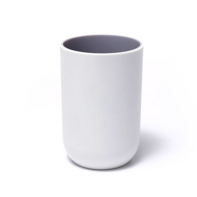 Ziemeļvalstu stila plastmasas tējas tase Vienkārša un radoša Ziemeļvalstu krāsu apaļa ūdens krūze Mājsaimniecības plastmasas mutes skalošanas glāze