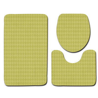 Geometrijska prostirka za kupaonicu Neklizajući kupaonski tepih WC podna prostirka od mikrovlakana Kupaonske prostirke za kupaonicu Kupaonski toaletni tepih