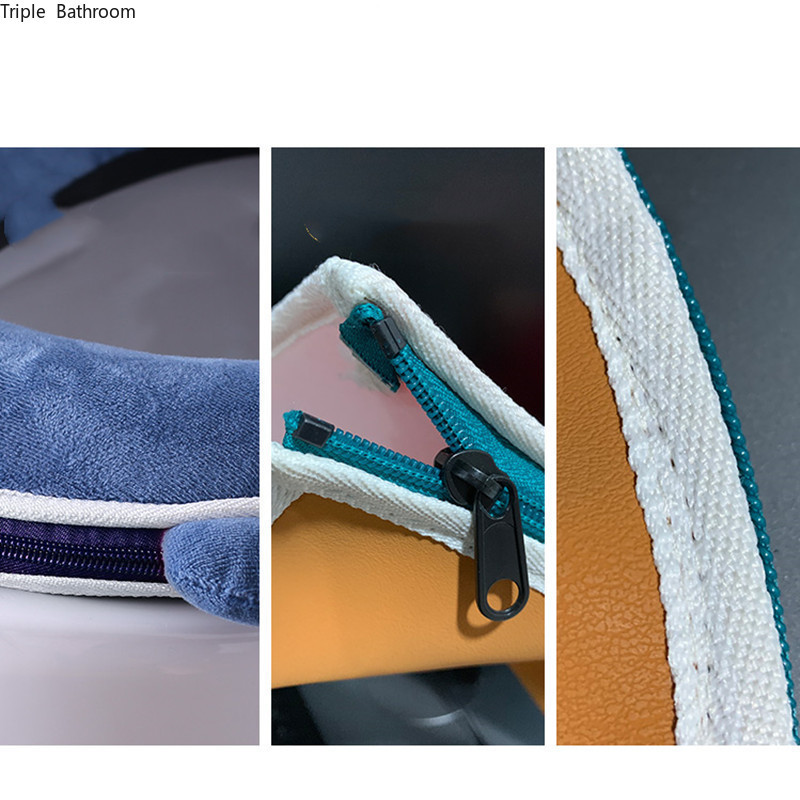 Ziemas siltais tualetes sēdekļa pārvalks Closestool Mat 1 gab Mazgājami vannas istabas piederumi Adīšana Pure Color Mīksts O-formas spilventiņš bidē pārvalks