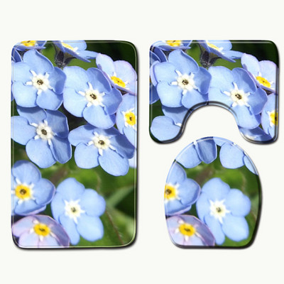 Podna prostirka za tuširanje Zeegle s otisnutim cvjetnim uzorkom Neklizajuća prostirka za kupanje Tepih za upijanje vode Kupaonska prostirka periva mekana prostirka za tuširanje