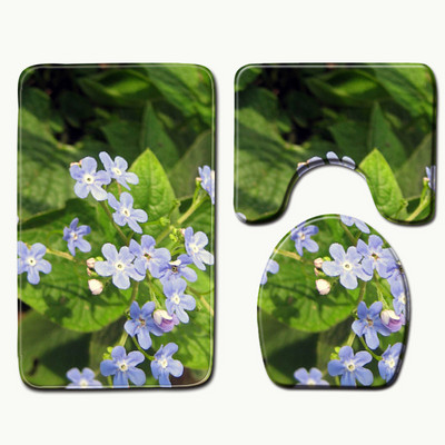 Podna prostirka za tuširanje Zeegle s otisnutim cvjetnim uzorkom Neklizajuća prostirka za kupanje Tepih za upijanje vode Kupaonska prostirka periva mekana prostirka za tuširanje