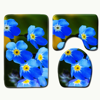 Podna prostirka za tuširanje Zeegle s otisnutim cvjetnim uzorkom Neklizajuća prostirka za kupanje Tepih za upijanje vode Kupaonska prostirka periva mekana prostirka za tuširanje