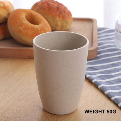 1 gab Vannas istabas trauki Plastmasas mutes skalojamā līdzekļa krūze kafijas tēja ūdens krūze dzeramā krūze Mājas ceļojumi vienkrāsains zobu birstes turētāja kauss