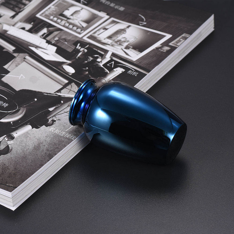 Urna za kremiranje pepeo spomen staklenka stablo života držač pepela mali uspomena od aluminijske legure urne s crnom vrećicom za pakiranje