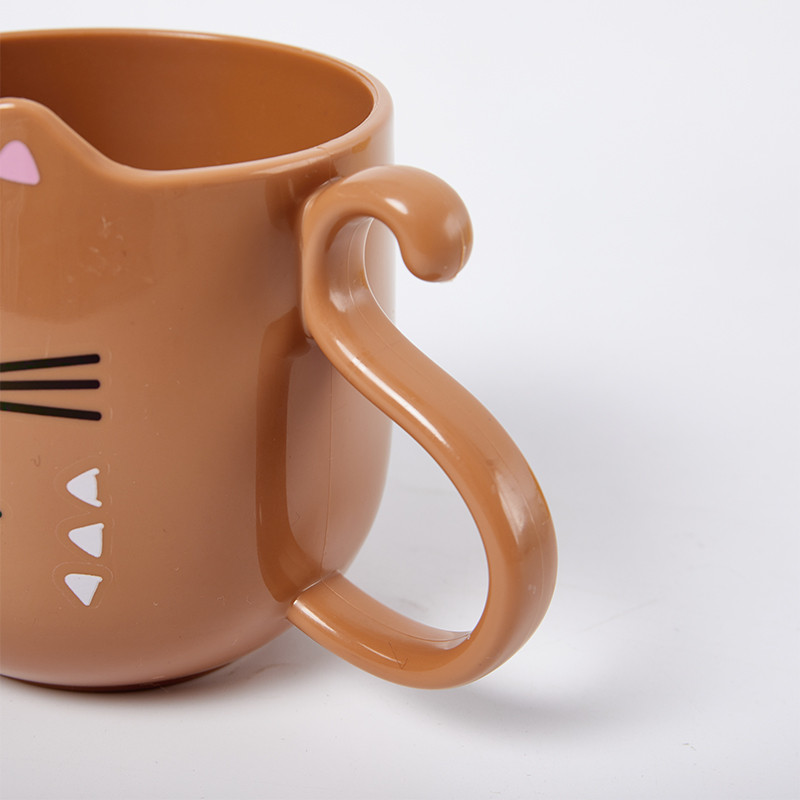 Slatka mačka Šalica za ispiranje usta Čašica za četkicu za zube Kućna putovanja Crtić Zadebljana čašica za pranje