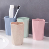 Κούπα βουρτσίσματος δοντιών Nordic Wheat Straw Couple Gargle Cup Προμήθειες ταξιδιού για το σπίτι Πόσιμο νερό Βούρτσα δοντιών Κύπελλο πλυσίματος δοντιών
