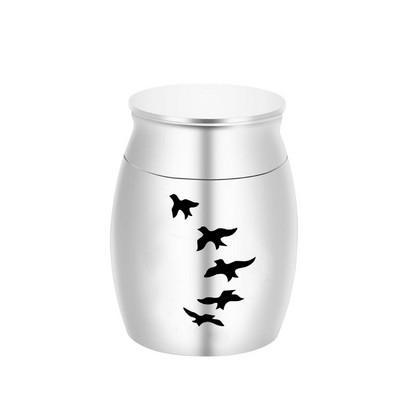 Cilvēka pelnu urna ģimenes piemiņai mājdzīvnieks suns kremēšana urna zārks bēru putni kaķis konteiners bez deformācijas mini mazs 30x40mm