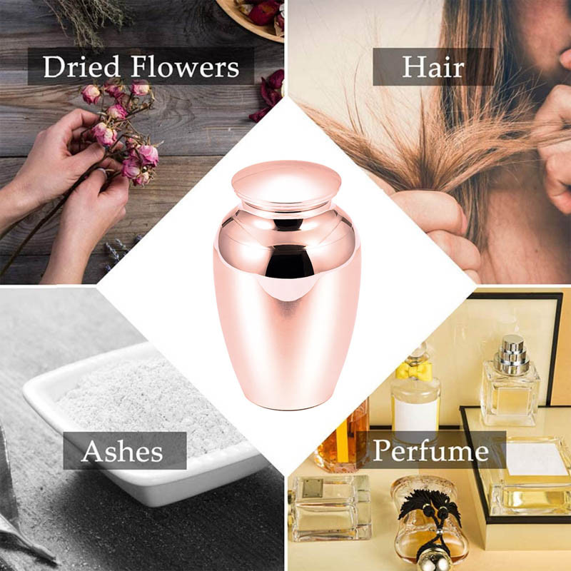 Moj anđeo ima ugravirane šape, male urne za uspomene, kremirane boje ružičastog zlata, kovčezi za kućne ljubimce za psa, mačku, miša