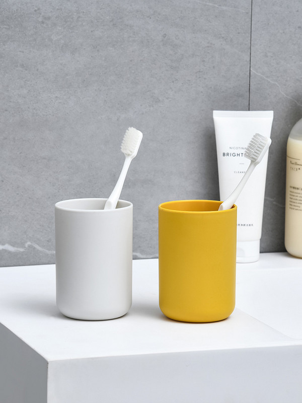 Jednostavan držač četkice za zube bez bušenja Čaša za grgljanje Čaša za zube Zidni set čaša za pranje u domaćinstvu Kutija za odlaganje držača četkice za zube