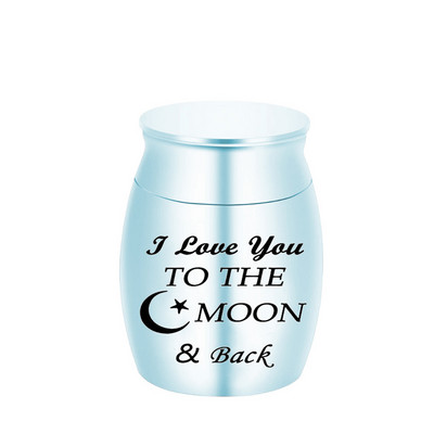 Urne za uspomenu na kremiranje za ljudski pepeo Mini urna za kremiranje Male pogrebne urne za pepeo Pogrebna urna za kremiranje od legure aluminija