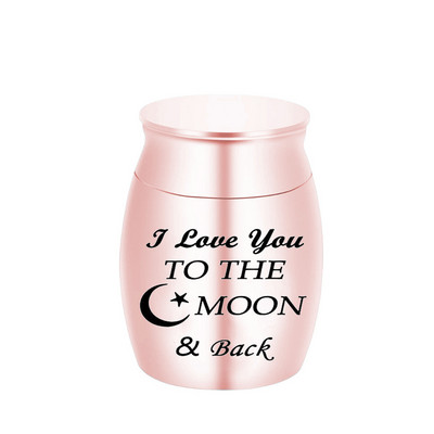 Urne za uspomenu na kremiranje za ljudski pepeo Mini urna za kremiranje Male pogrebne urne za pepeo Pogrebna urna za kremiranje od legure aluminija