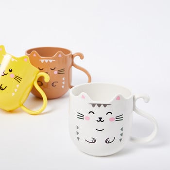 Cute Cat Mouthwash Cup Οδοντόβουρτσα Cup Home Travel Cartoon Thickened Wash Cup Αξεσουάρ μπάνιου