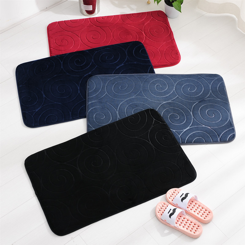 3Gb/komplekts Flaneļa Vannas Paklājiņa Komplekts Tualetes Vāks Pārsegs Paklāji Neslīdoši Mazgājami Reljefi WC grīdas Paklāji Vannas istabas Kāju Paklājiņā