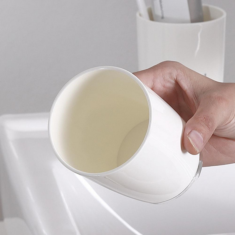 Čašica za četkicu za zube od 300 ml Galvanizirana kupaonska čašica sa zadebljanim uzorkom slova Široki kalibar Držač kućne četkice za zube za dom