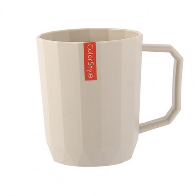 Izturīga zobu birstes krūze Smooth Edge zobu birstes krūze ar rokturi Ūdens uzglabāšanai Liela atverama zobu birste Zobu pastas krūze