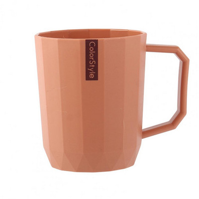 Izturīga zobu birstes krūze Smooth Edge zobu birstes krūze ar rokturi Ūdens uzglabāšanai Liela atverama zobu birste Zobu pastas krūze