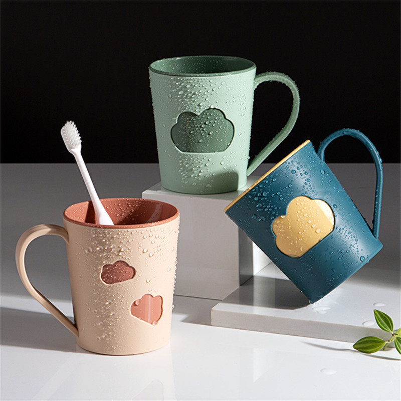 Par Oblak Zaljubljenici u šalicu za grgljanje Šalica za četkicu za zube Šalica za zube Putna šalica za vodu Šalica za piće Plastična šalica za pranje usta u kupaonici