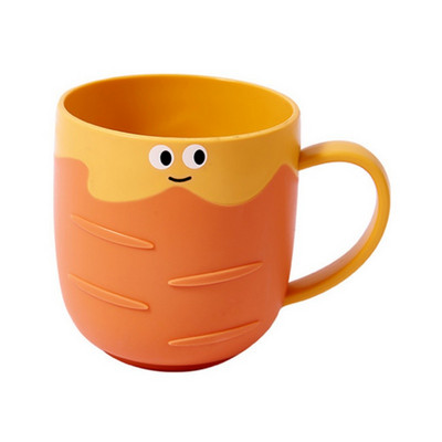 Παιδικά κινούμενα σχέδια Creative Strawberry Mouthwash Cup Φοιτητικός κοιτώνας Πλαστικό Κύπελλο Σπίτι Χαριτωμένο Χρώμα Βούρτσισμα Κύπελλο Καλαμάκι