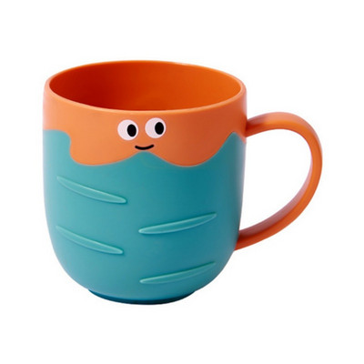 Παιδικά κινούμενα σχέδια Creative Strawberry Mouthwash Cup Φοιτητικός κοιτώνας Πλαστικό Κύπελλο Σπίτι Χαριτωμένο Χρώμα Βούρτσισμα Κύπελλο Καλαμάκι