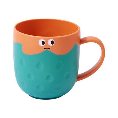 Παιδικά κινούμενα σχέδια Creative Strawberry Mouthwash Cup Φοιτητικός κοιτώνας Πλαστικό Κύπελλο Σπίτι Χαριτωμένο Χρώμα Βούρτσισμα Κύπελλο Καλαμάκι