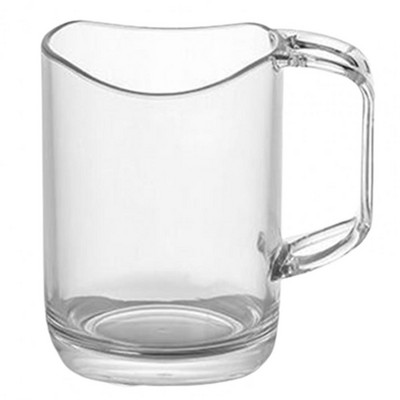 Korisna čašica za ispiranje usta Sigurna čašica za ispiranje usta u kućanstvu Visokog kapaciteta za držanje vode Proziran izgled Čašica za pranje zubi