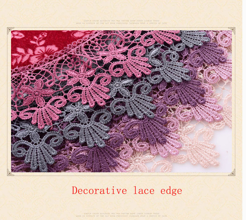 Fyjafon tualetes sēdekļa pārvalks Plīša mežģīņu tualetes poda sēdekļa pārvalks Sarkans bēšs vannas istabas dekoratīvais pārvalks tualetes putekļu necaurlaidīgam pārklājam