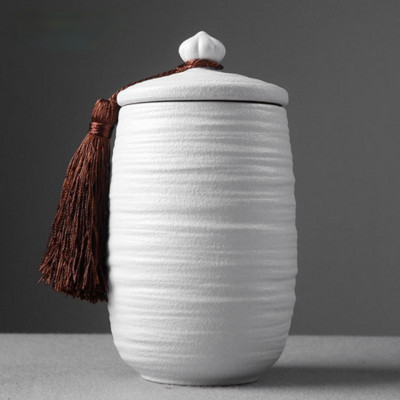 Melns/balts apbedīšanas pelnu burkas urna cilvēku kremēšanai mājdzīvnieku pelnu turētājs keramikas piemiņai Palu pelni zārka zīmogs uzglabāšanas burka