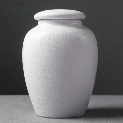 Melns/balts apbedīšanas pelnu burkas urna cilvēku kremēšanai mājdzīvnieku pelnu turētājs keramikas piemiņai Palu pelni zārka zīmogs uzglabāšanas burka