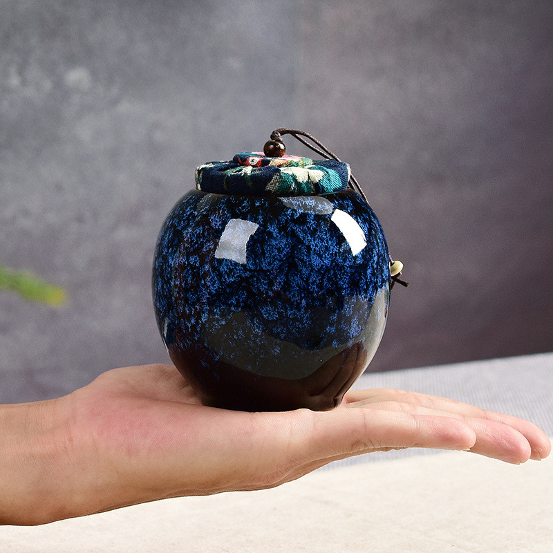 Keramika Držač urne za pepeo Spomenik kućnim ljubimcima Pogrebna posuda za pepeo Urna za kremiranje ljudi Uspomena Pal kovčeg Pohranjivanje pečata