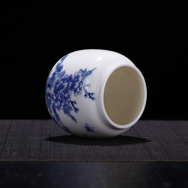 Cilvēka pelnu urnas piemiņas piemiņas zīmogs pods Keramikas hermētisks kārba Ķīnas peonijas Elegance uzglabāšanas apaļš konteiners vīrietim vai mājdzīvniekam