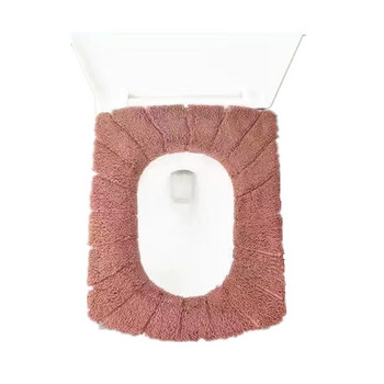 Μαλακό και φιλικό προς το δέρμα Μεγάλο τετράγωνο κάλυμμα καθίσματος τουαλέτας Σετ τουαλέτας μπάνιου Πυκνώσιμο κάλυμμα δακτυλίου τουαλέτας που πλένεται