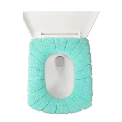 Mekana i pogodna za kožu, velika četvrtasta navlaka za WC školjku, podebljana navlaka za WC školjku koja se može prati, toaletni set za kupaonicu