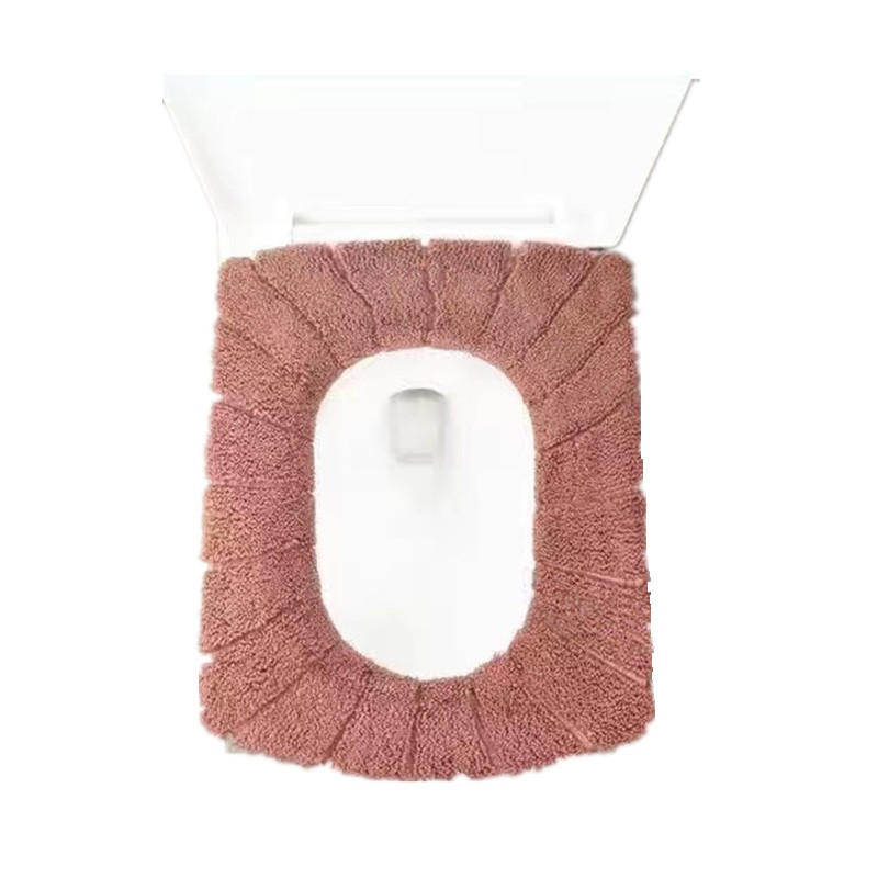 Mekana i pogodna za kožu, velika četvrtasta navlaka za WC školjku, podebljana navlaka za WC školjku koja se može prati, toaletni set za kupaonicu
