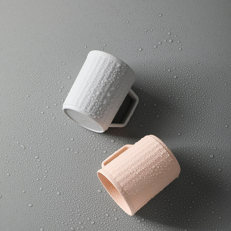 Vodica za ispiranje usta Čašica za kućanstvo Jednostavna čašica za četkicu za zube Šalica za pranje Spremnik za zube Par Par plastičnih čašica za četkicu za zube Kreativna kanta za zube