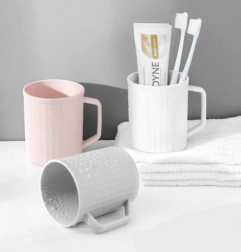 Vodica za ispiranje usta Čašica za kućanstvo Jednostavna čašica za četkicu za zube Šalica za pranje Spremnik za zube Par Par plastičnih čašica za četkicu za zube Kreativna kanta za zube